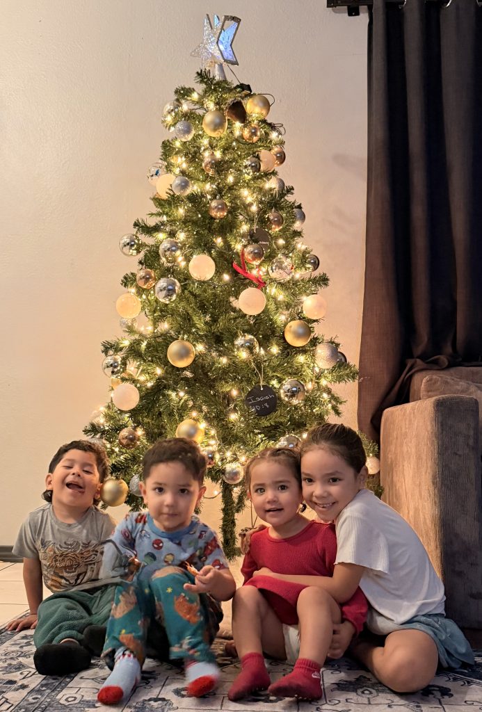 sahm shopping for 4 kids